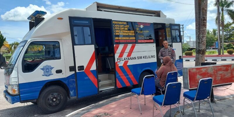 Banyak Warga yang Mudik, Pemohon SIM di Kobar Menurun Jelang Lebaran