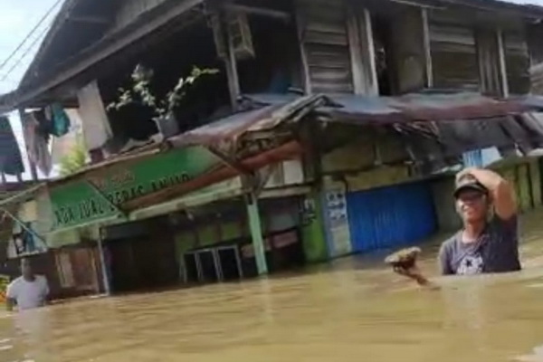 Camat: Banjir di Kapuas Tengah Sebabkan 8.527 Jiwa Terdampak