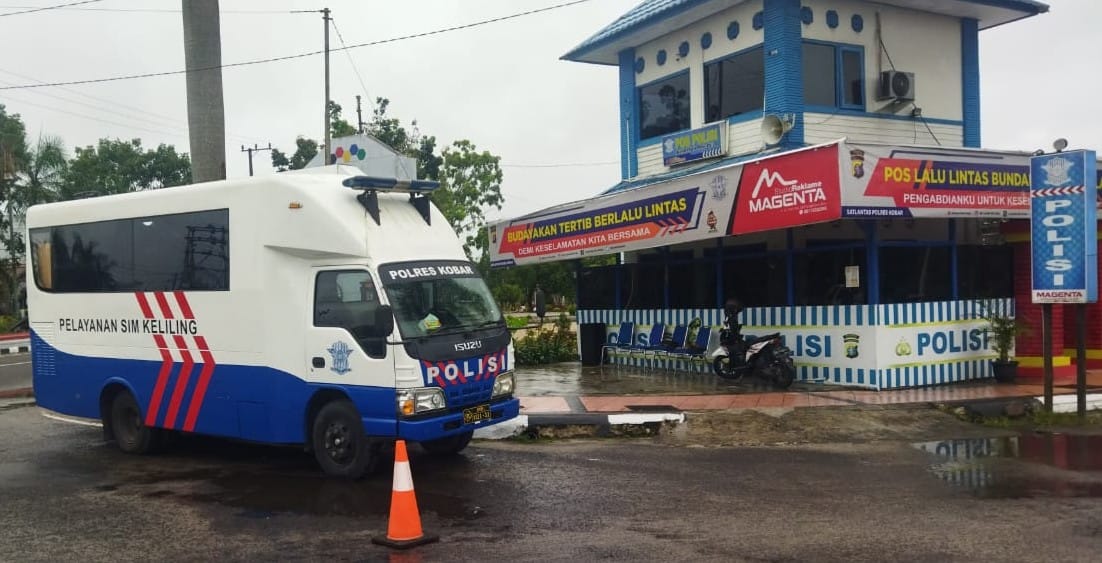 Permudah Pelayanan untuk Masyarakat, Satlantas Polres Kobar Gencarkan Satpas SIM Keliling