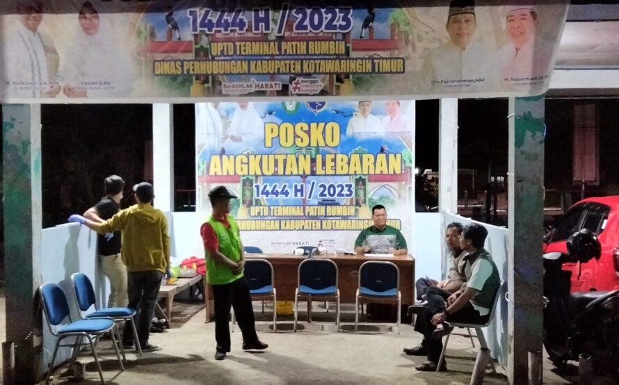Dishub Dirikan Posko Angkutan Lebaran di Terminal Patih Rumbih Sampit