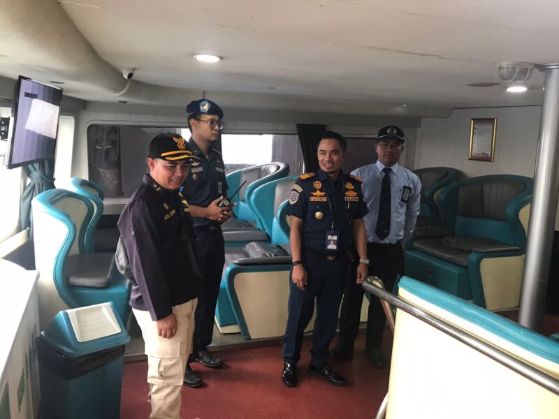 KSOP Sampit Pastikan Keselamatan dan Kenyamanan Calon Penumpang yang akan Mudik