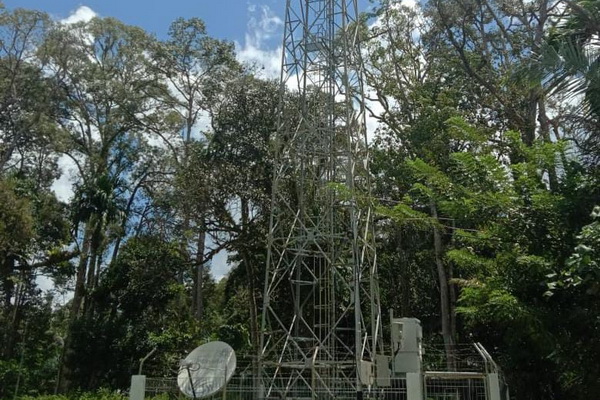 Warga Desa Tumbang Banjang Minta Tower Telekomunikasi Segera Diaktifkan