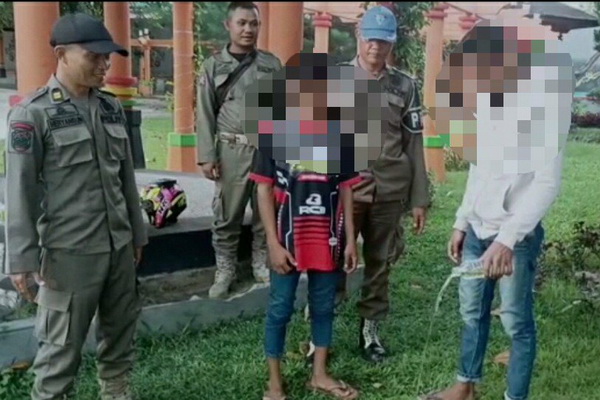 Gelar Patroli di Taman Daun, Satpol PP Kapuas Temukan ini