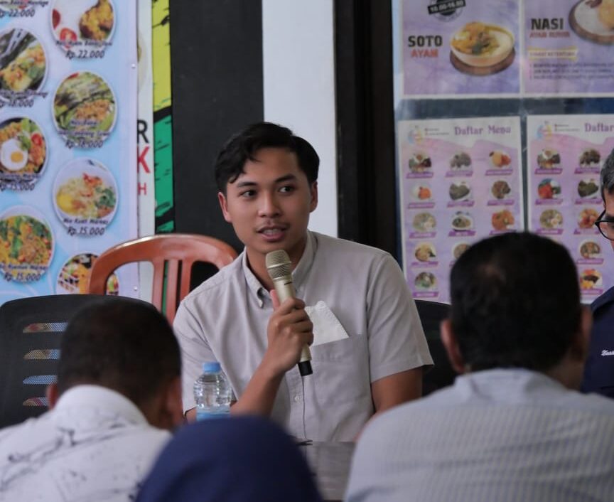 Arief Gobel Berbagi Pengalaman dengan Milenial Gorontalo: Saya Tetap Meniti Karir dari Bawah