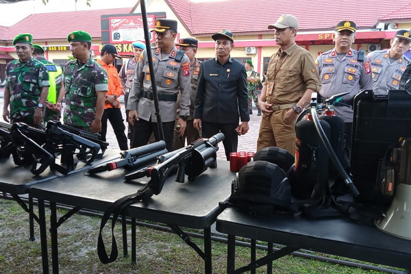 Pimpin Apel Gelar Pasukan Operasi Ketupat 2023, ini Pesan Kapolres Katingan