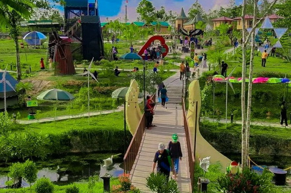 Wisata Matan Andau Jadi Pilihan Warga Libur Lebaran