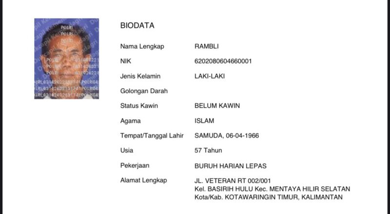 Warga Basirih Hilir Dikabarkan Meninggal Dunia di Jakarta, Namun Kades Mengaku Tak Kenal