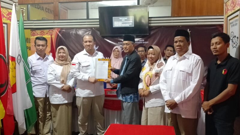 Gerindra Daftarkan 30 Bacaleg ke KPU Kobar, Kembali Targetkan Kursi Ketua DPRD