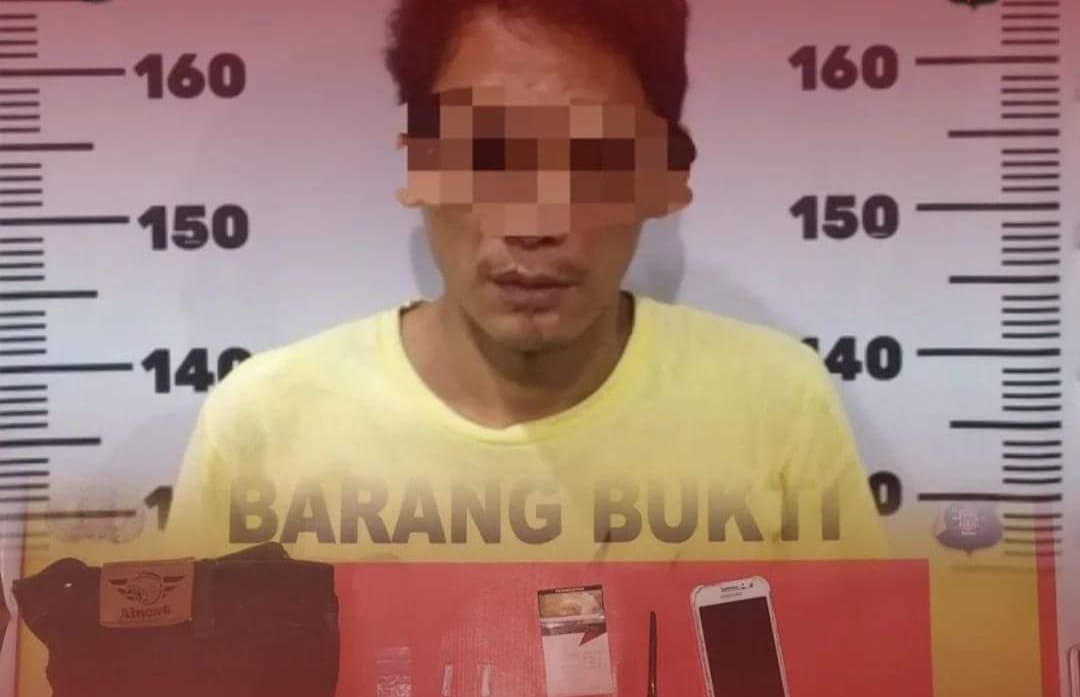 Miliki Sabu 0,86 Gram, Seorang Warga Selat Barat Diringkus Satresnarkoba Polres Kapuas