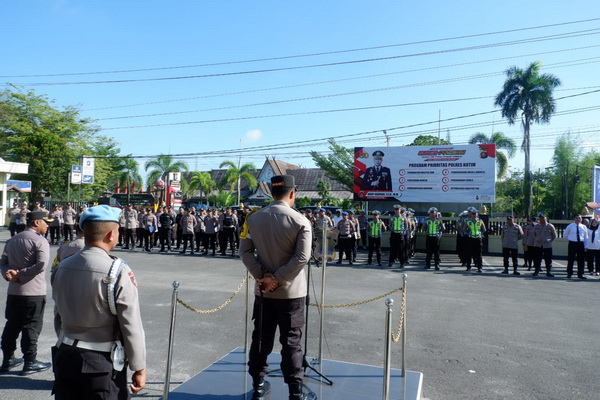 Tidak Ada Aksi May Day, Polres Kotim Siagakan Ratusan Personel