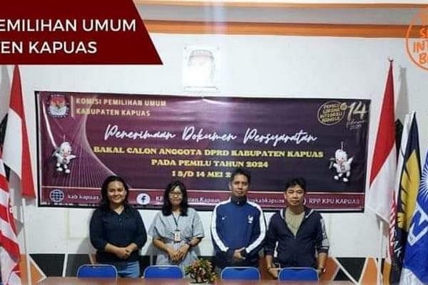 Masuk Hari Kedua, KPU Kapuas: Belum Ada Caleg yang Mendaftar ke KPU