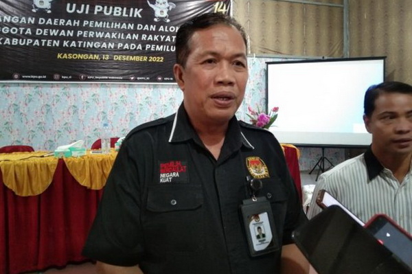 Hari Ketiga Masa Pendaftaran Caleg, KPU Katingan: Belum ada Pendaftar