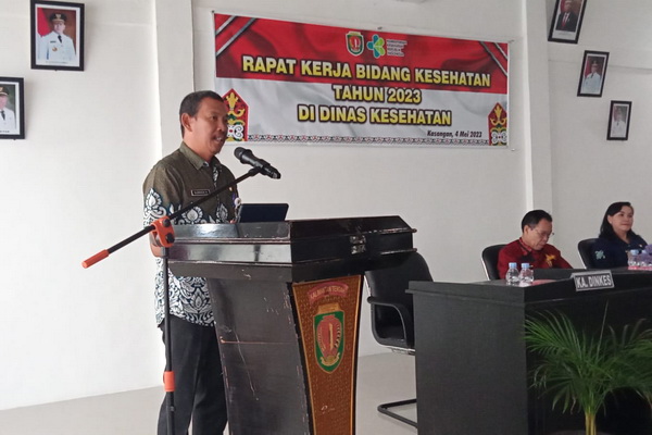 Tingkatkan Pelayanan Kesehatan, Dinkes Katingan Gelar Raker