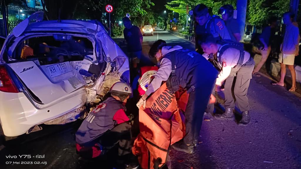 Polisi Periksa Pengemudi Honda Jazz yang Dihantam Pengendara R15 hingga Tewas