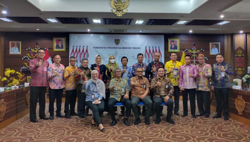 Gelar Rakor dengan KPK, Sekda Kalteng: MCP Jadi Tolak Ukur Pencegahan Korupsi