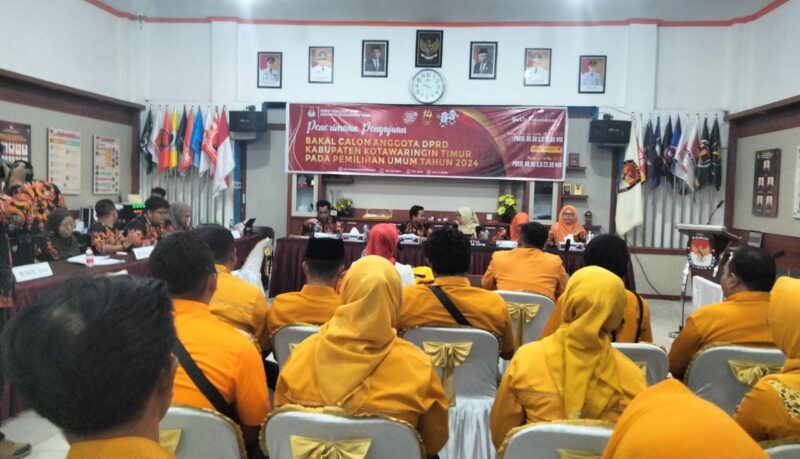 40 Persen Bacaleg Diisi Kalangan Muda, Hanura Kotim Optimis Raih Kursi Tiap Dapil