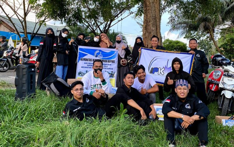 Ikatan Pemuda Kapuas Galang Dana untuk Bantu Korban Kebakaran di Selat Barat