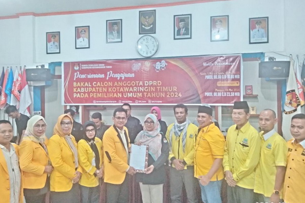 Optimistis Raih 10 Kursi, ini 40 Nama Bacaleg Partai Golkar Kotim