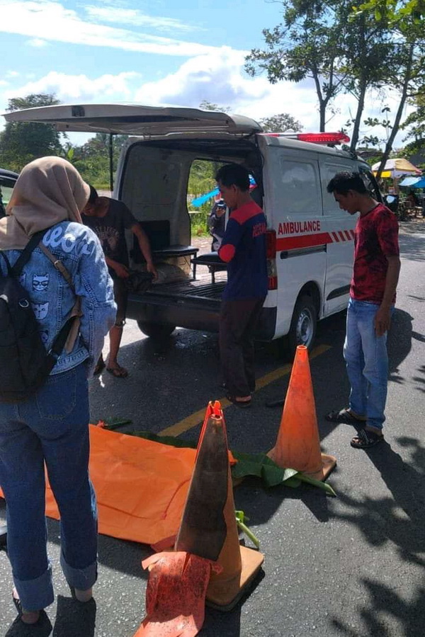 Kecelakaan di Jalan Trans Kalimantan, Satu Pemotor Tewas