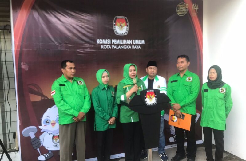 PPP Palangka Raya Daftarkan 30 Bacaleg, Targetkan Satu Suara Tiap Dapil