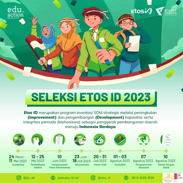 Beasiswa Etos.ID Kembali Dibuka