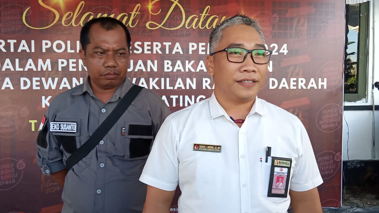 Bawaslu Katingan Ingatkan Bacaleg agar Tak Berkampanye Sekarang