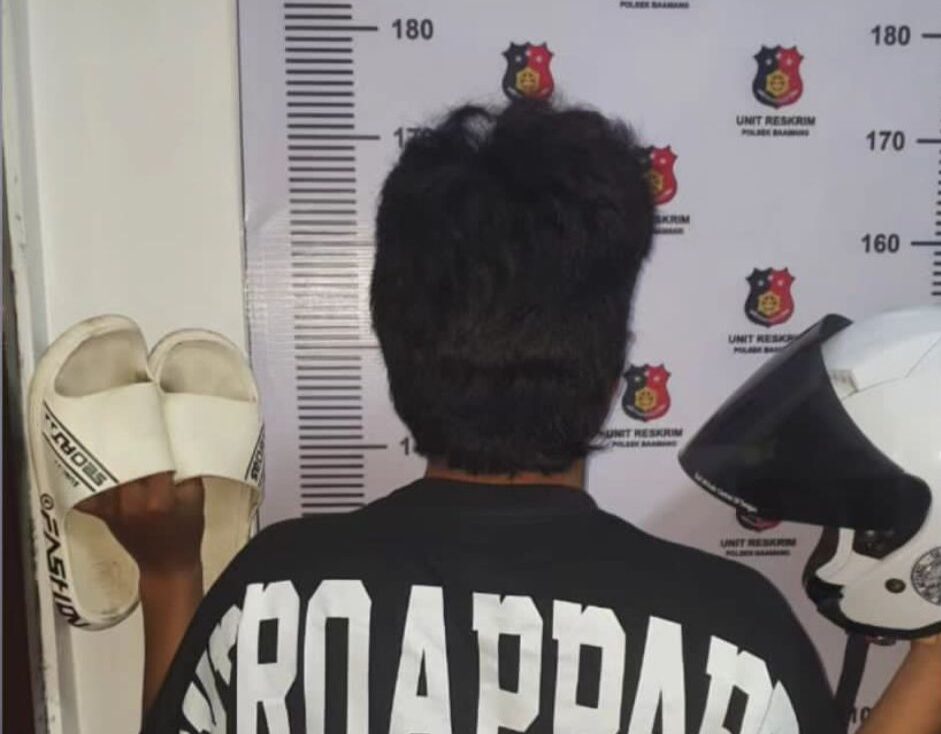 Pria Penjambret di Sampit Diciduk Polisi saat Malam Mingguan Bareng Pacar di Terowongan