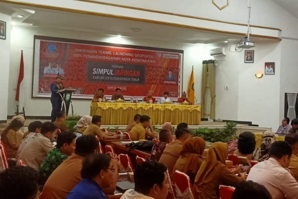 Pemkab Kotim Gelar Bimbingan Teknis Simpul Jaringan