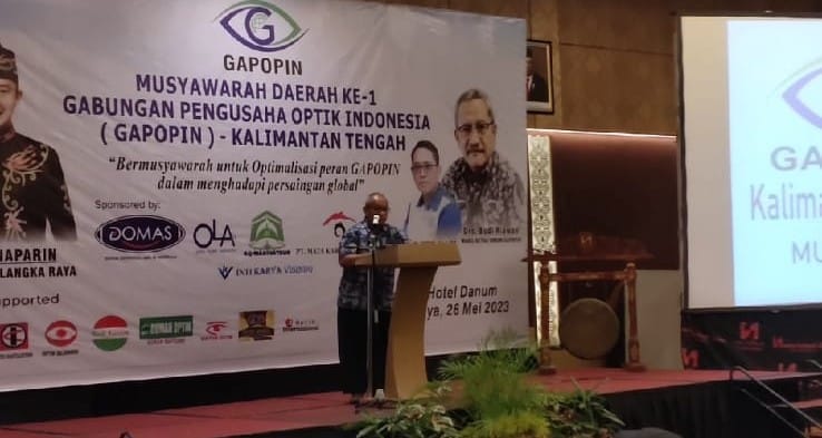 Sinergi IROPIN dan GAPOPIN untuk Wujudkan Optikal Legal di Kalteng
