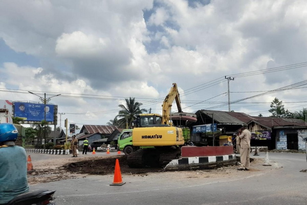 Perlancar Arus Lalu Lintas jadi Alasan Bundaran Tidar Dibongkar Total