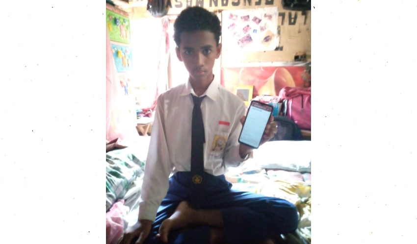 Juan Sang Juara Kelas, Tetap Semangat Ikuti Sumatif Meski Terbaring Sakit