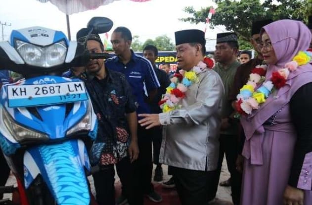 Bupati Kotim Apresiasi Motor Listrik Karya Siswa SMKN 1 Cempaga 