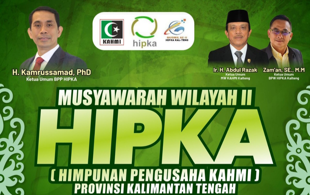 Pendaftaran Calon Ketua HIPKA Kalteng Periode 2023-2028 Dibuka Hari Ini