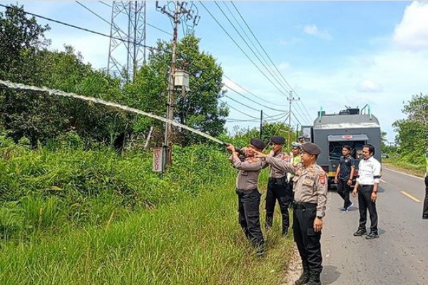 Antisipasi Karhutla, Polisi Rutin Lakukan Patroli