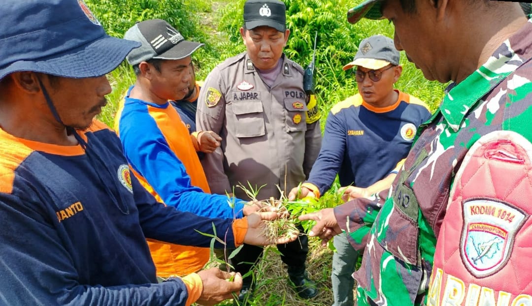 TNI dan Tim Patdu Sosialisasikan Pencegahan Karhutla di Mendawai Seberang