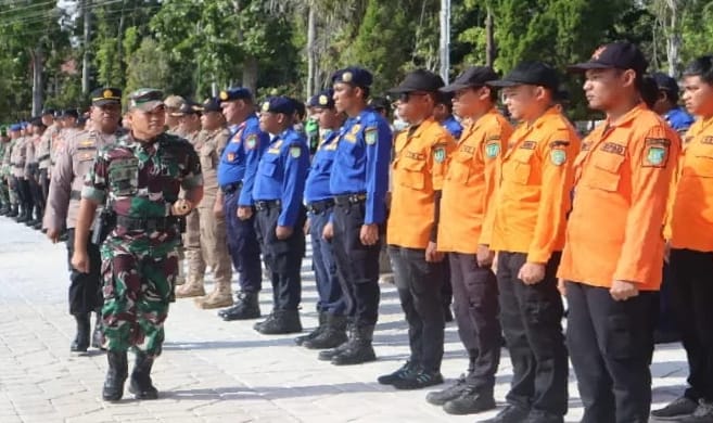 Pimpin Apel Siaga Karhutla, Dandim Pangkalan Bun Sampaikan Ancaman El Nino