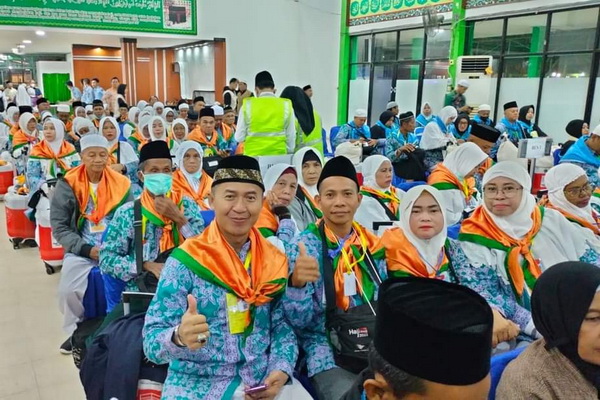 Tutup Gelombang Pertama, 21 JCH Kloter 7 Kapuas Berangkat