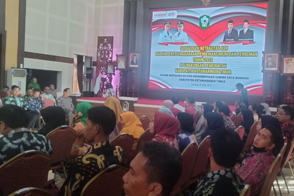 Pemkab Kotim Minta ASN Jaga Netralitas di Pemilu 2024