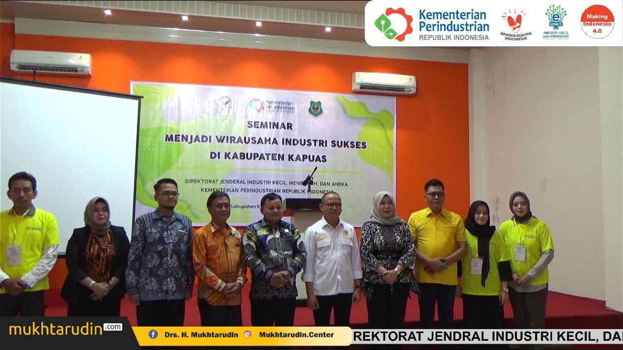Seminar Wirausaha Industri Sukses Dorong Terbentuknya Iklim Ekonomi Kerakyatan