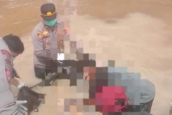 Polisi Ungkap Identitas Mayat dalam Kondisi Terikat di Kapuas