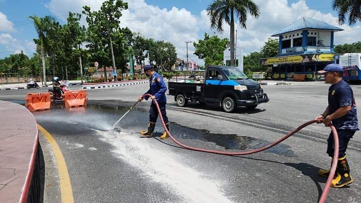 Damkar Kobar Telah Tangani Ratusan Peristiwa Sejak Januari 2023