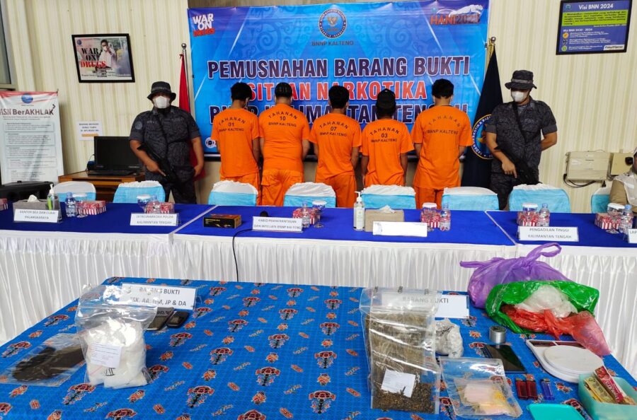 Napi di Lapas Kalteng Masih Bisa Kendalikan Peredaran Narkoba