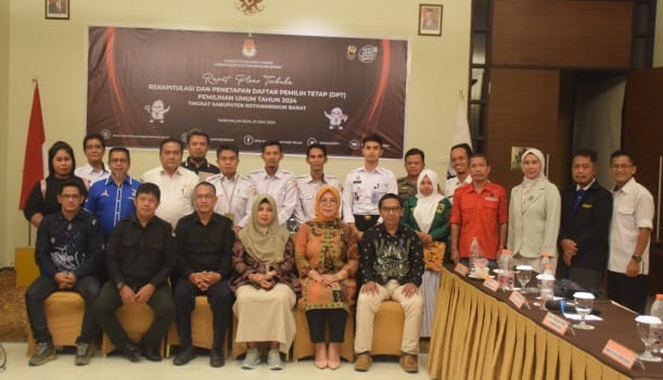 KPU Tetapkan DPT Pemilu 2024 di Kobar Sebanyak 200.520 Orang