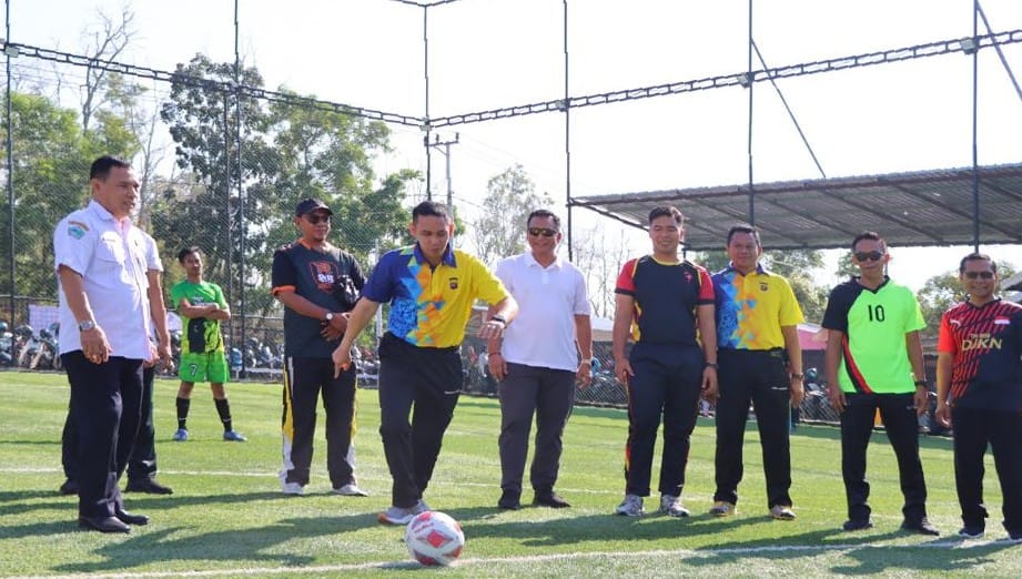 Turnamen Sepak Bola Kapolres Cup Berjalan Sukses, Ini Harapan AKBP Bayu Wicaksono Kedepan