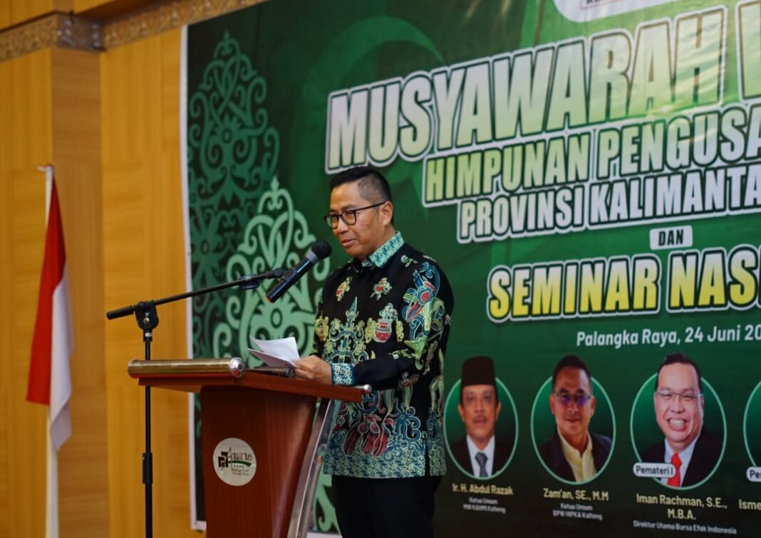 Resmi Dibuka, Muswil HIPKA Kalteng Diharap Jadi Momentum Perkuat Ekonomi Umat