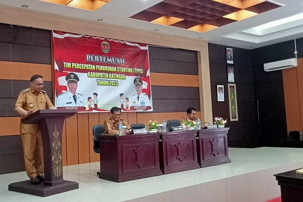 Program Percepatan Stunting Jadi Prioritas di Katingan, TPPS Diminta Bekerja Ekstra Keras