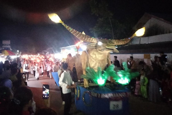 Jadi Budaya Wisata Religi Tahunan, Ribuan Masyarakat Baamang Antusias Ikuti Pawai Obor 
