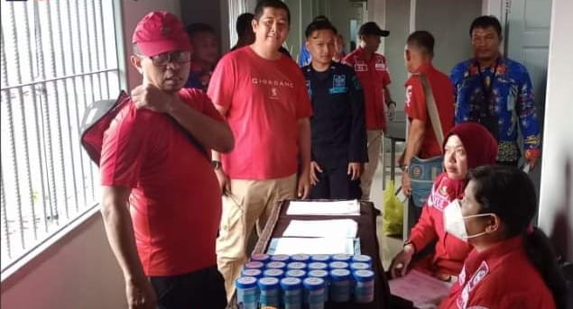 Puluhan Warga Binaan dan Petugas Lapas Kelas IIB Pangkalan Bun Jalani Tes Urine