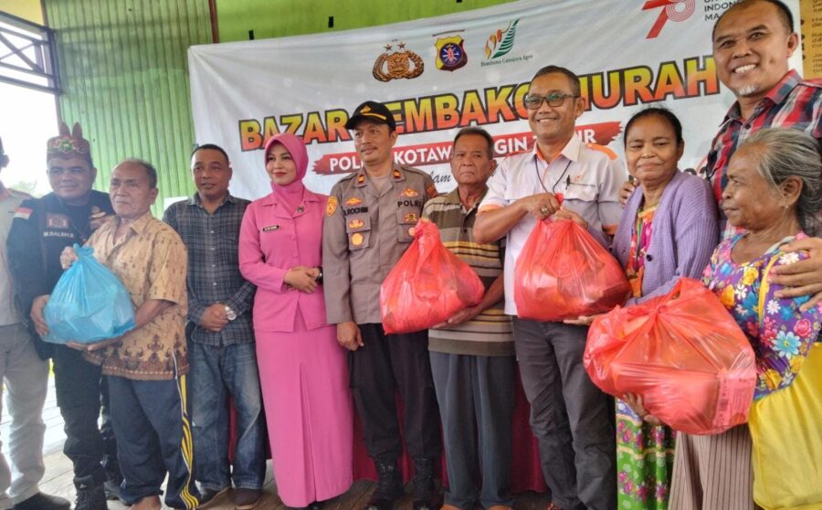 Semangat Berbagi, BGA Group Gelar Bazar Murah di Sejumlah Desa Sekitar Perkebunan
