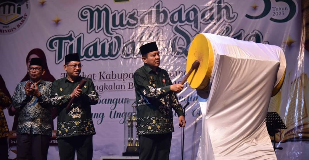Buka MTQ Ke-53 Tingkat Kabupaten Kobar, Pj Bupati Ajak Masyarakat Tingkatkan Implementasi Nilai Agama